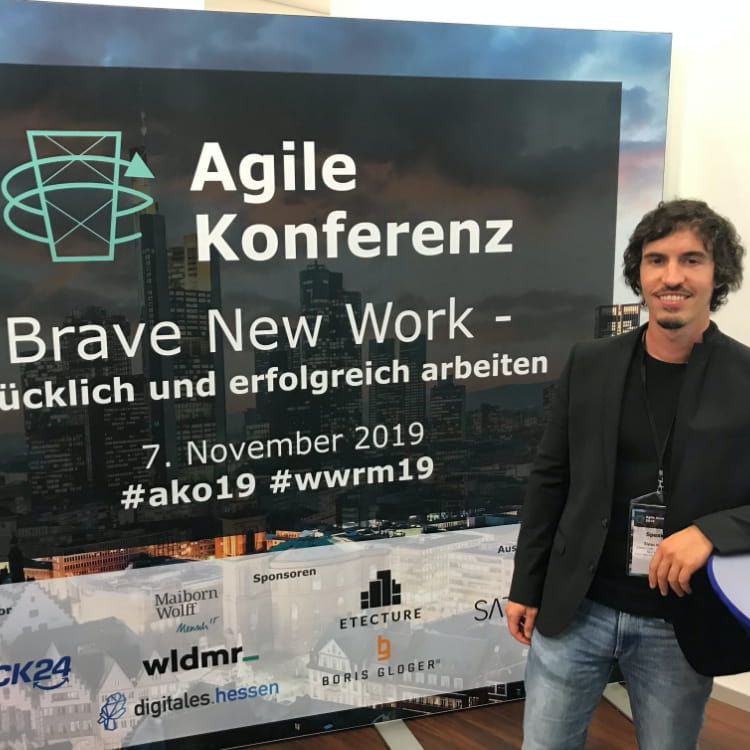 Speaker at the Agile Konferenz 2019
